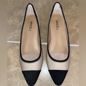 Vaneli pointed toe shoes.